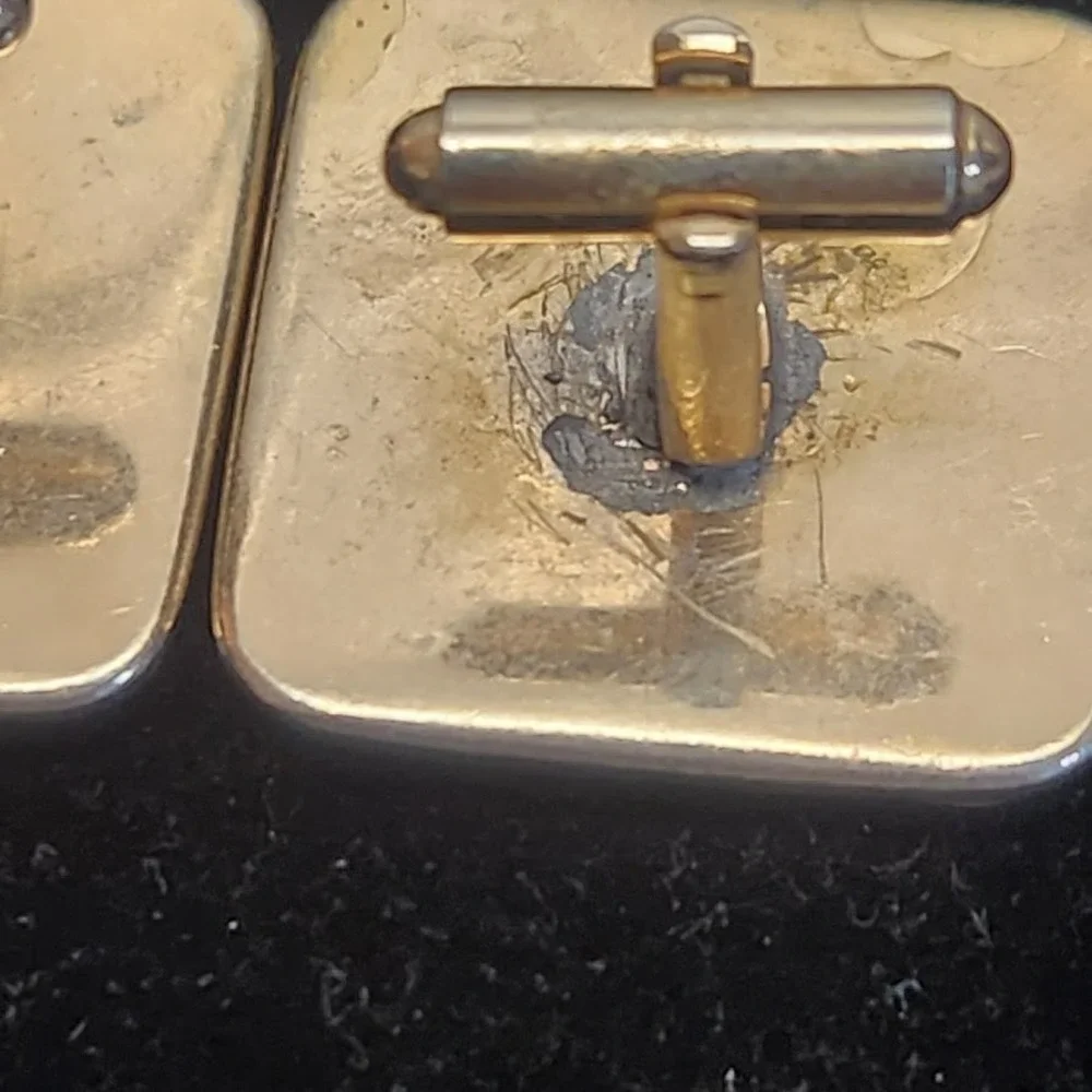 Egyptian Revival Panel Cufflinks‎